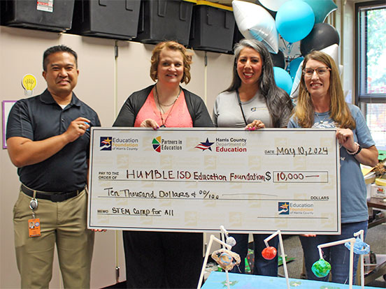  This is a photo of a grant awarded by EFHC